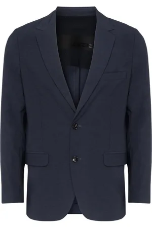 RRD Jassen, Heren, Blauw, L, Blazer in Blauw Zwart