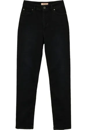 Twin-Set Jeans, Dames, Zwart, W30, Katoen, Elegante Zwarte Skinny Jeans