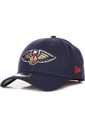 New Era Accessoires, unisex, Blauw, ONE Size, Polyester, NBA Gebogen Klep Pet Blauw/Rood