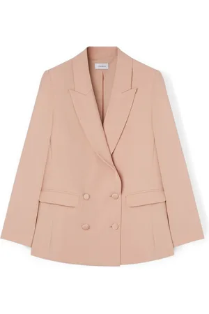 Motivi Jassen, Dames, Roze, S, Polyester, Oversized double-breasted Blazer