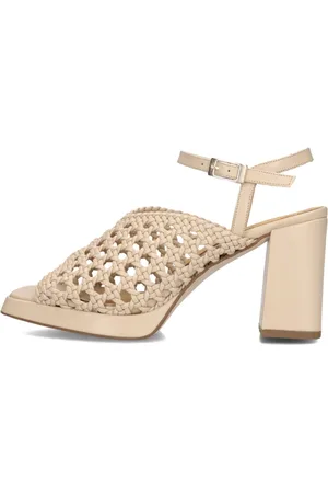 CTWLK. Schoenen, Dames, , 39 EU, Leer, Slingback Sandalen voor de Zomer