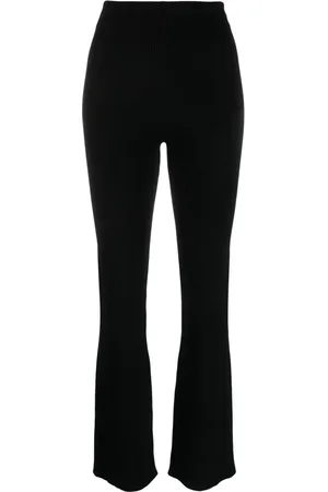 Paco rabanne Broeken, Dames, Zwart, XS, Wol, Elegante Zwarte Damesbroek