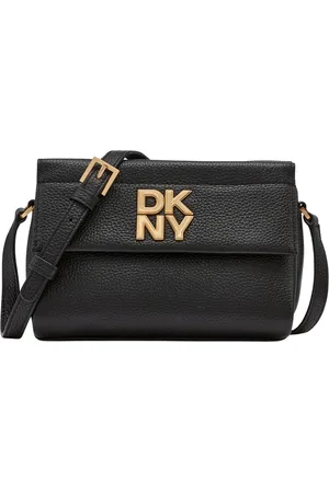 DKNY Tassen, Dames, Zwart, ONE Size, Rosa Crossbody Tas