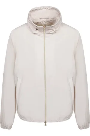 HERNO Jassen, Dames, Wit, M, Polyester, Nieuwe Techno Taffeta Jas