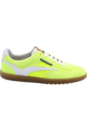 Floris van Bommel Schoenen, Heren, Geel, 42 EU, Stijlvolle Sneaker DE Zaler 01.09