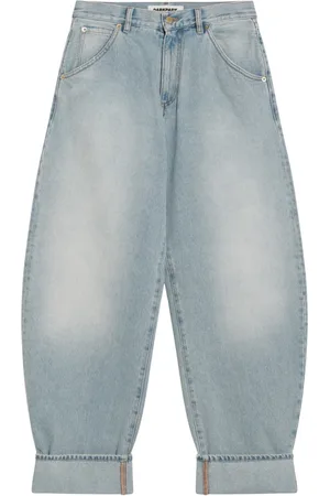 DARKPARK Jeans, Dames, Blauw, W27, Palazzo Style Jeans