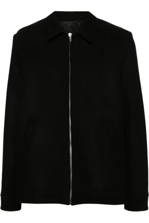 Rick Owens Jassen, Heren, Zwart, 3Xl, Zwarte Jassen voor een Stijlvolle Look