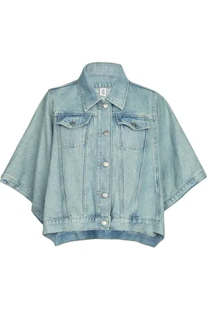 Liu Jo Jassen, Dames, Blauw, S, Denim, Denim jas voor vrouwen
