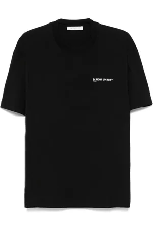 Ih Nom Uh Nit Tops, Heren, Zwart, XL, Katoen, Zwart Katoenen T-shirt met Logoprint