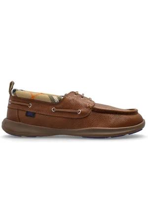 Burberry Schoenen, Heren, Bruin, 44 EU, Leer, Schoenen Decker