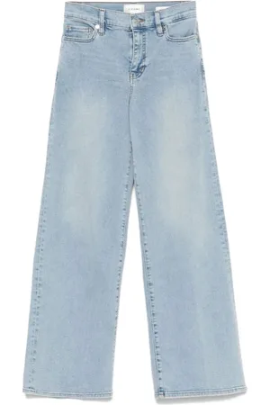 Frame Jeans, Dames, Blauw, W29, Tribute Palazzo Broek