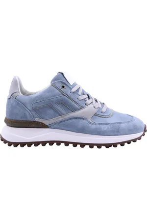 Floris van Bommel Schoenen, Heren, Blauw, 42 EU, Stijlvolle Sneaker met Noppi 38.09
