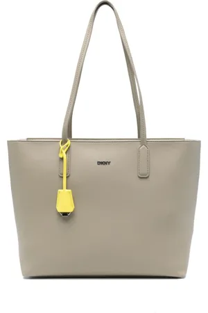 DKNY Tassen, Dames, Bruin, ONE Size, Bruine Casual Tote Tas PVC