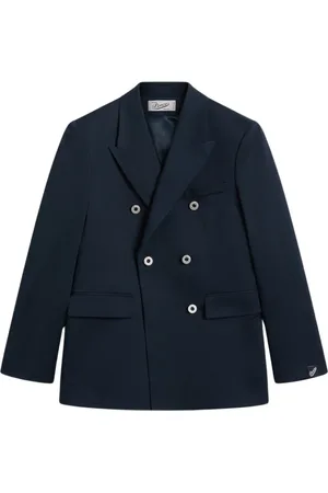 PENCE Jassen, Heren, Blauw, 4Xs, Moderne Fit Blazer met Verfijnde Details