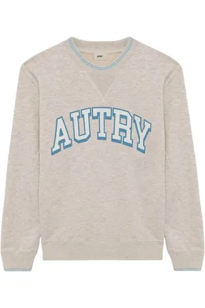 Autry Sweatshirts & Hoodies, Dames, Grijs, M, Katoen, Crewneck Sweatshirt