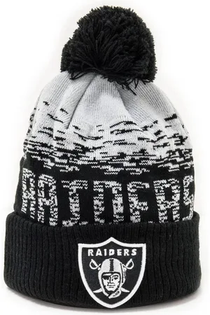 New Era Accessoires, unisex, Zwart, ONE Size, Zwarte Raiders Sport Beanie Muts