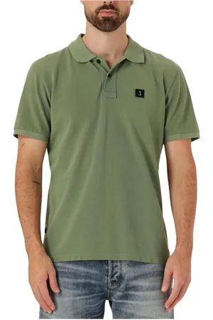 Butcher of Blue Tops, Heren, Groen, M, Army Pique Polo T-shirt