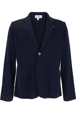 LARDINI Jassen, Heren, Blauw, L, Katoen, Gebreid Jack