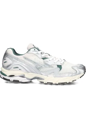 Mizuno Schoenen, Dames, Grijs, 40 EU, Wave Rider 10 Premium Dames Sneakers