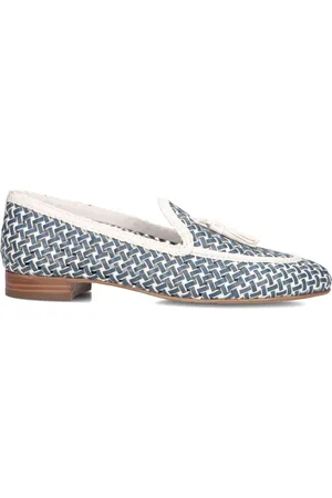 Pertini Schoenen, Dames, Blauw, 39 EU, Blauwe Instappers met Blokhak