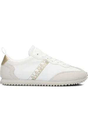 Napapijri Schoenen, Dames, Wit, 41 EU, Suède, Coral Dames Sneakers Stijlvol Comfort