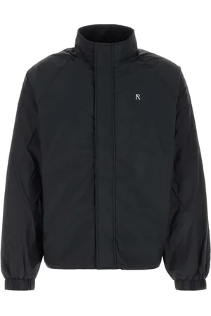 Represent Jassen, Heren, Zwart, L, Nylon, Zwarte nylonjas voor heren