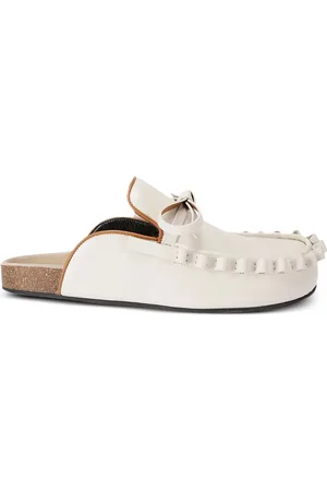 J.W.Anderson Schoenen, Dames, , 39 EU, Leer, Ruffle Loafer Mules
