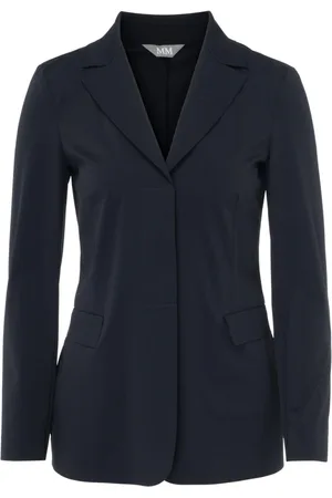 Max Mara Jassen, Dames, Blauw, L, Stijlvolle Gelada Modieuze Jurk