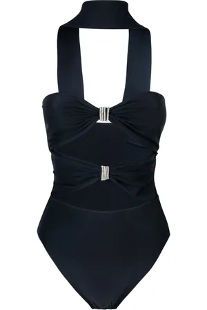 MVP Wardrobe Tops, Dames, Zwart, S, Zwart Cutout Top Ritssluiting