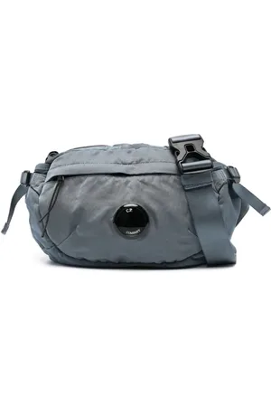 C.P. Company Tassen, Heren, Blauw, ONE Size, Lens Detail Heuptas