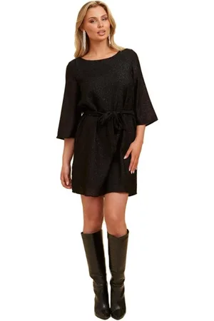 Dry Lake Kleedjes, Dames, Zwart, XS, Elegante Kailey Jurk
