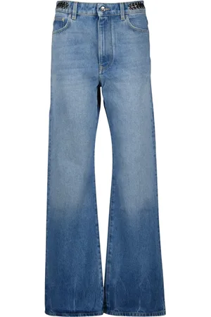 Paco rabanne Jeans, Dames, Blauw, W28, Denim, Denim Signature 1969 Blauw Gewassen