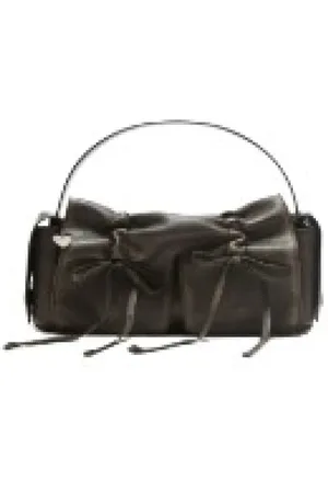 Acne Studios Tassen, Dames, Zwart, ONE Size, Stijlvolle Schoudertas