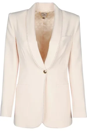 Elisabetta Franchi Jassen, Dames, , XS, Stijlvolle Blazers en Vesten Collectie