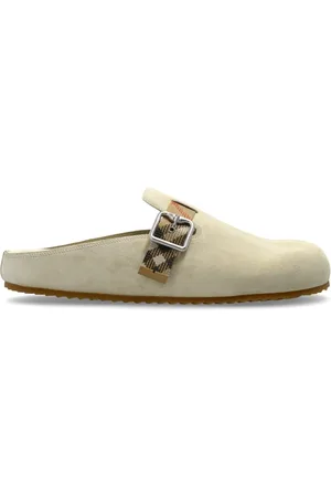 Burberry Schoenen, Heren, , 42 1/2 EU, Leer, Slides Urchin