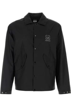 C.P. Company Jassen, Heren, Zwart, M, Nylon, Zwarte nylonjas