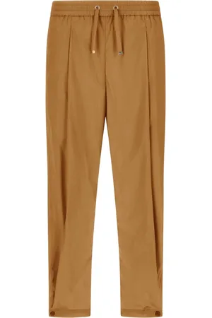 HERNO Broeken, Dames, Bruin, M, Nylon, Lichte Stretch Nylon Broek