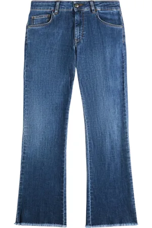 FAY Jeans, Dames, Blauw, W31, Katoen, Stretch 5-Pocket Jeans