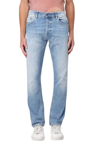 Dondup Jeans, Heren, Blauw, W34, Katoen, Iconische Broek in Katoen EME Mix