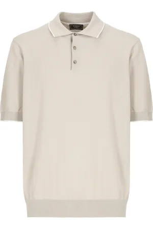 PESERICO SIGN Tops, Heren, , M, Katoen, Katoenen Poloshirt met Kraag