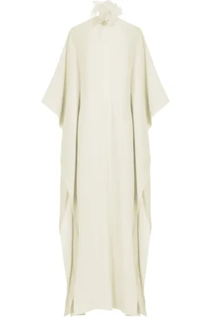 ‎Taller Marmo‎ Kleedjes, Dames, Wit, ONE Size, Witte Kaftan Jurk