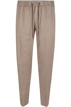 Dondup Broeken, Heren, Bruin, W34, Katoen, Neutrale broek voor informele gelegenheden