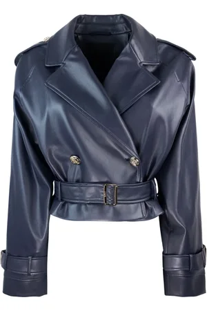Liu Jo Jassen, Dames, Blauw, M, Blauwe Winterjassen voor Vrouwen