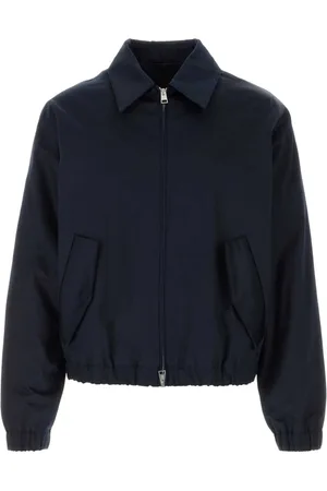 Ami Jassen, Heren, Blauw, M, Katoen, Donkerblauwe Katoenen Jas