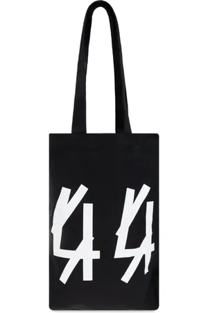 44 Label Group Tassen, Heren, Zwart, ONE Size, Katoen, Schoudertas