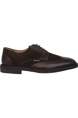 Mephisto Schoenen, Heren, Bruin, 40 EU, Leer, Handgemaakte Veterschoen - Bruin