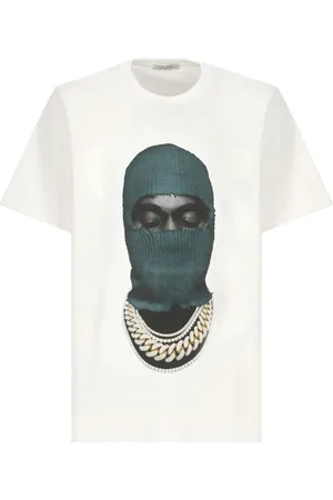 Ih Nom Uh Nit Tops, Heren, Wit, M, Katoen, Wit Katoenen T-shirt met Print
