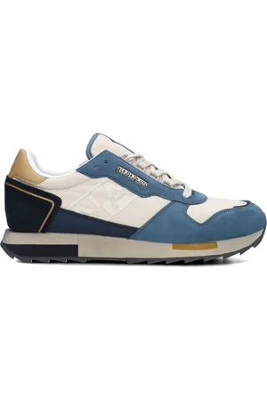 Napapijri Schoenen, Heren, Blauw, 40 EU, Blauwe Lage Sneakers voor Heren