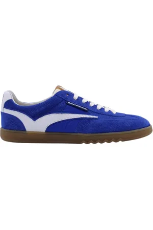 Floris van Bommel Schoenen, Heren, Blauw, 41 1/2 EU, Casual Sneaker DE Zaler 01.07