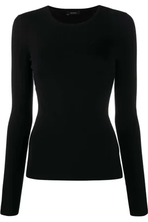 Joseph Truien, Dames, Zwart, L, Round-neck Truien